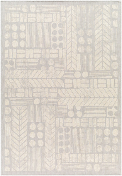 Ravello RVL-2378 6' x 9' Machine Woven Indoor/Outdoor Area Rug