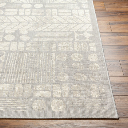 Ravello RVL-2378 5' x 7' Machine Woven Indoor/Outdoor Area Rug