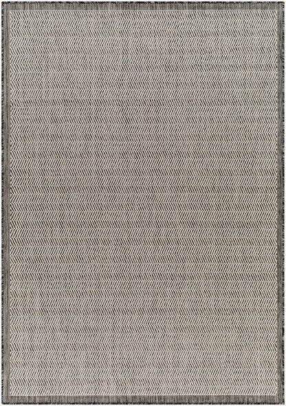Alfombra Ravello RVL-2384 de 1,83 m x 2,74 m, tejida a máquina, para interior y exterior