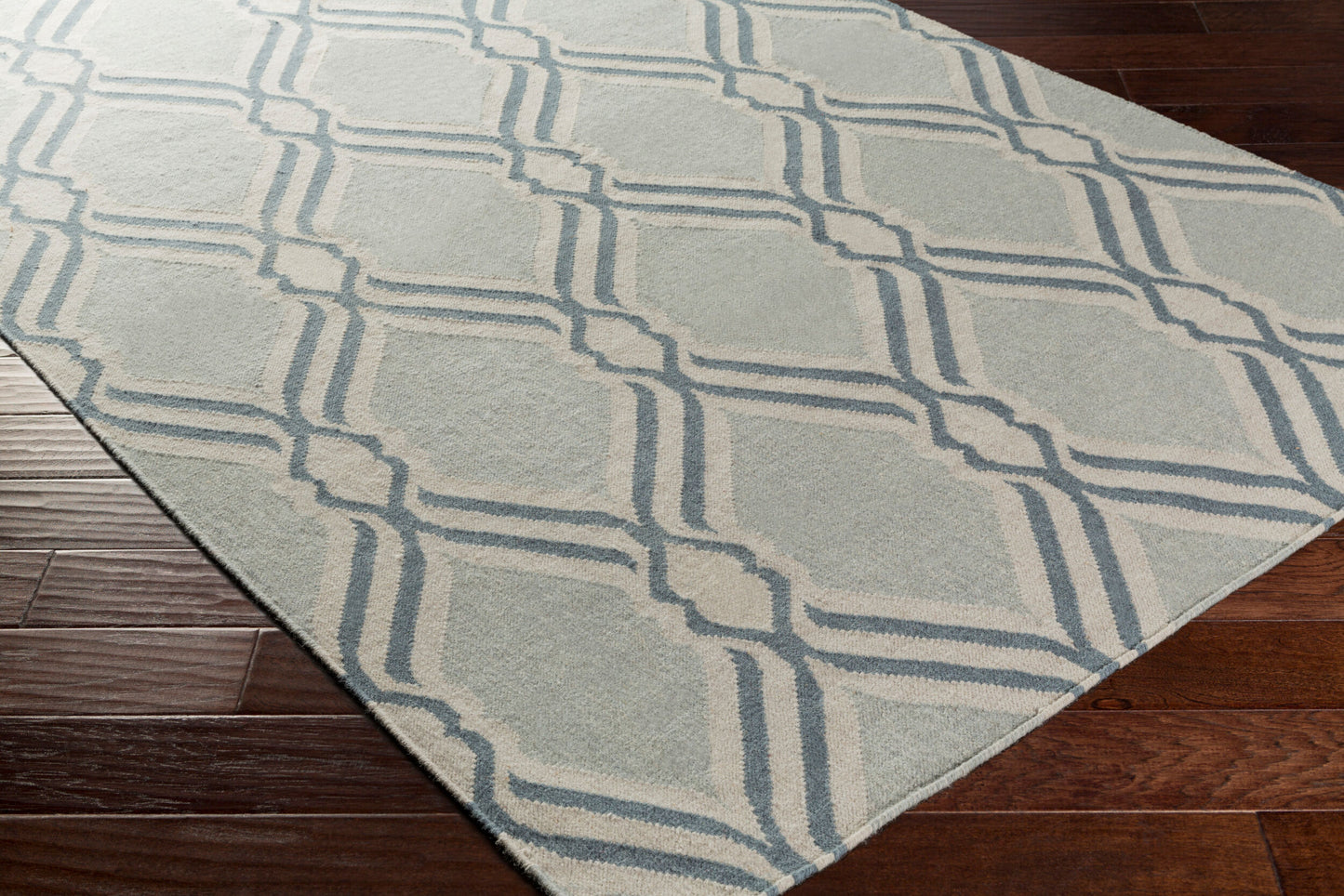 Alfombra decorativa de lana hecha a mano Rivington RVT-5006 de 2' x 3'