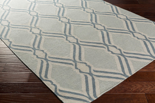 Alfombra decorativa de lana hecha a mano Rivington RVT-5006 de 2' x 3'