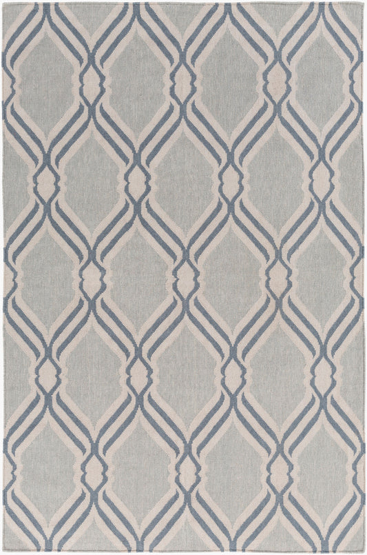 Alfombra decorativa de lana hecha a mano Rivington RVT-5006 de 2' x 3'