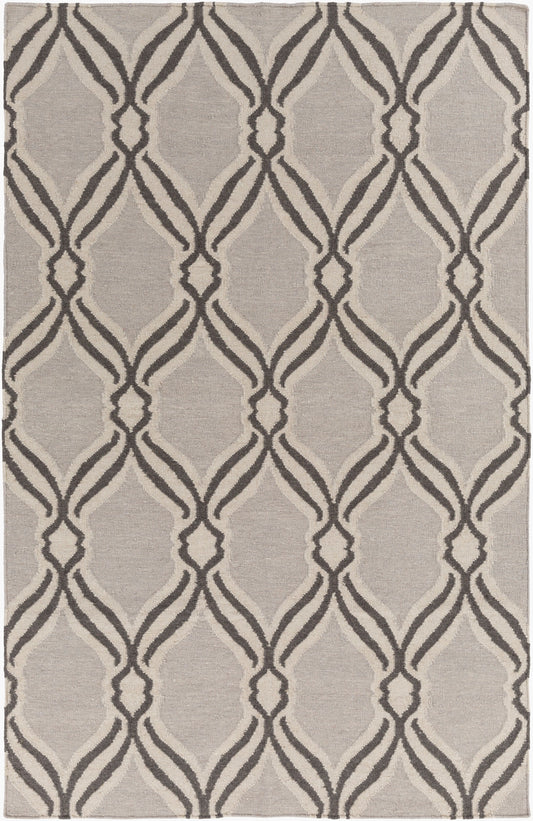 Alfombra decorativa de lana hecha a mano Rivington RVT-5007 de 2' x 3'