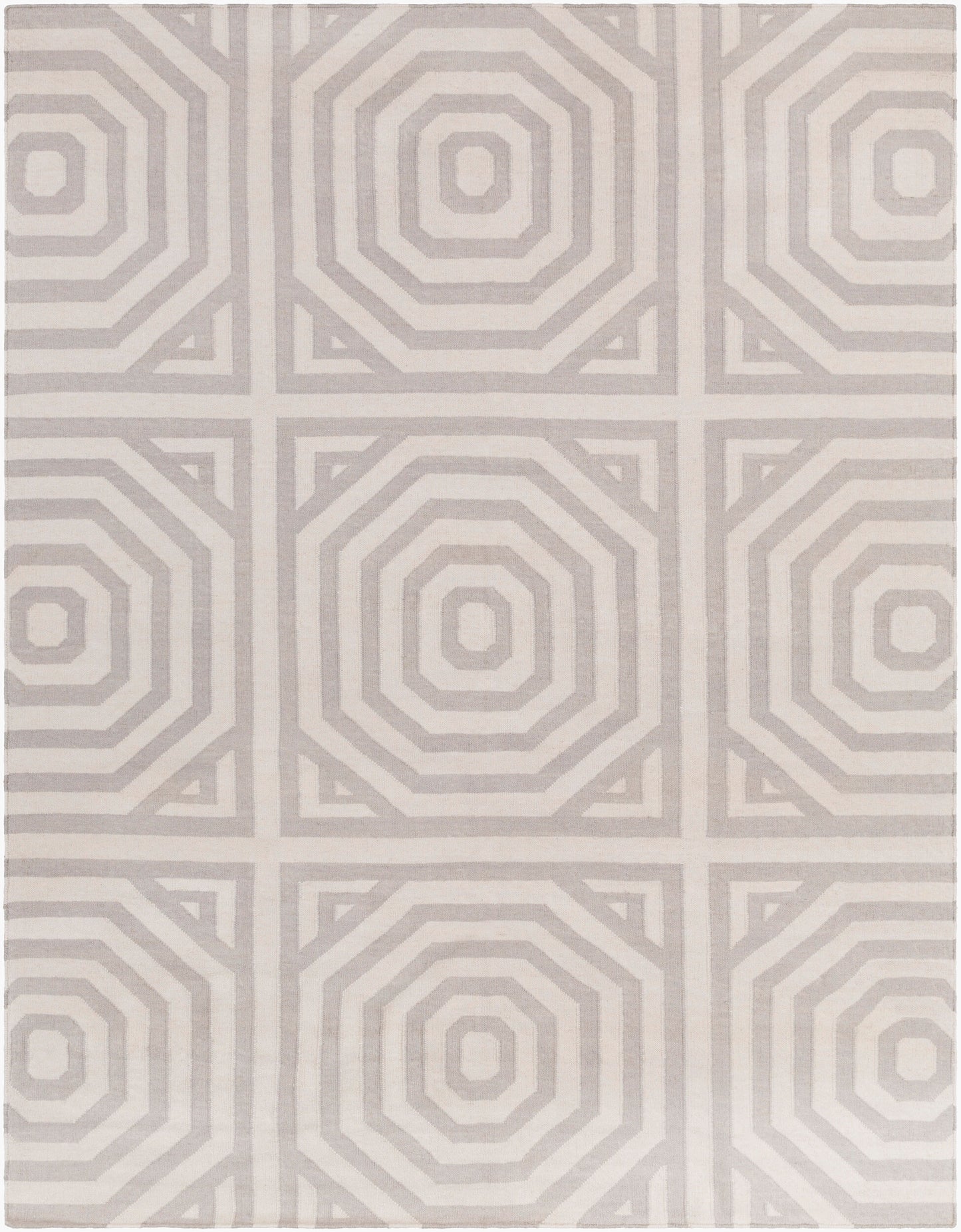 Alfombra de lana hecha a mano Rivington RVT-5009 de 8' x 10'