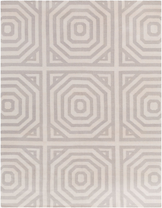 Alfombra de lana hecha a mano Rivington RVT-5009 de 8' x 10'