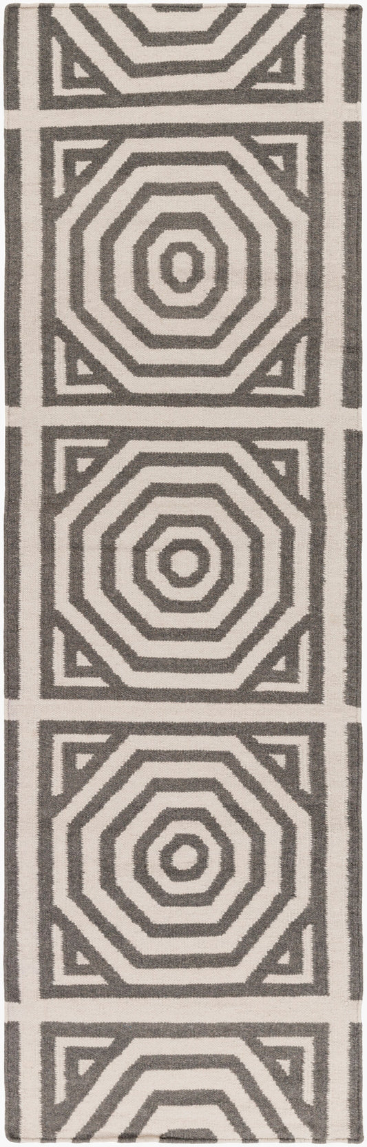 Rivington RVT-5010 8ft Runner Handmade Wool Runner Rug