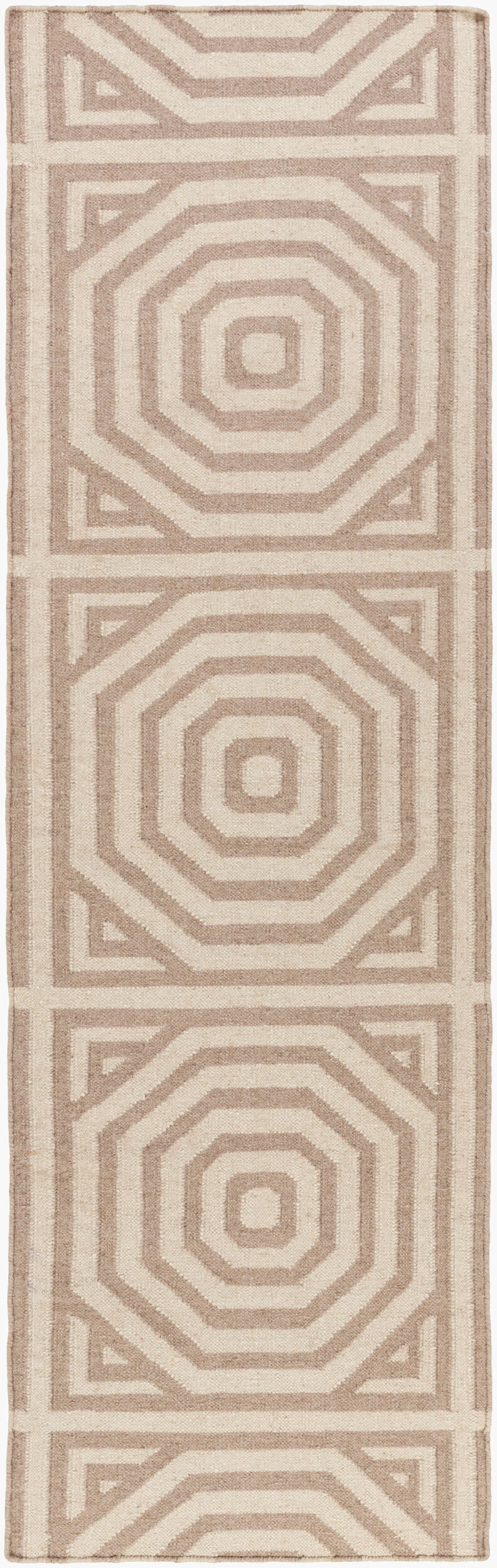 Rivington RVT-5011 Alfombra de lana hecha a mano de 8 pies