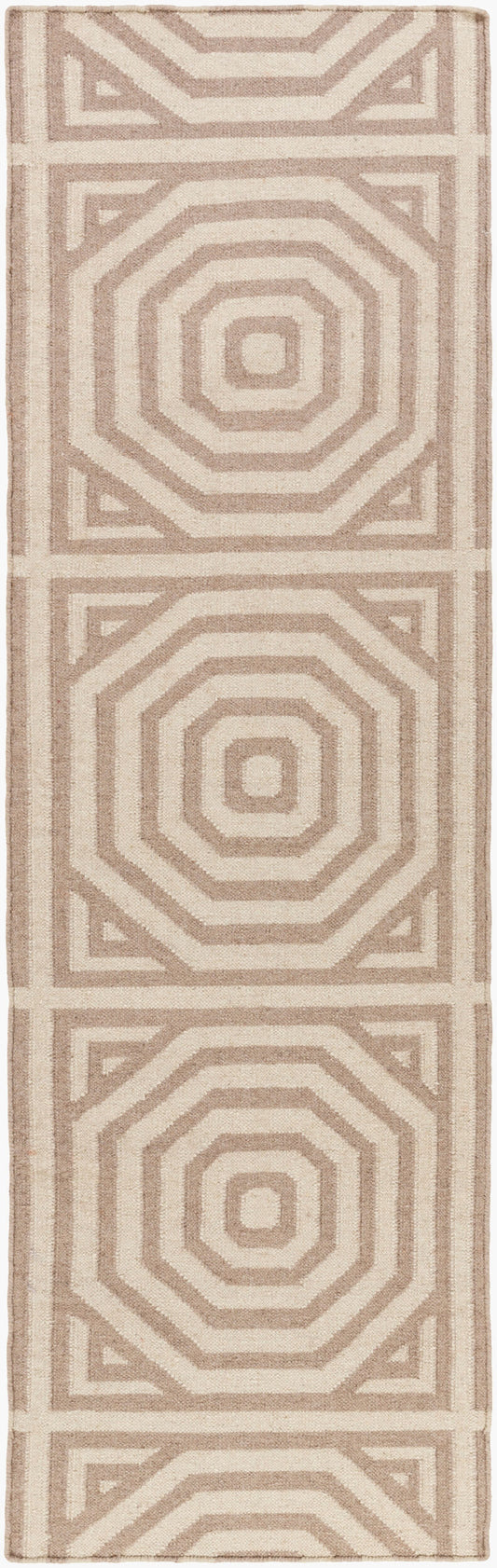 Rivington RVT-5011 Alfombra de lana hecha a mano de 8 pies