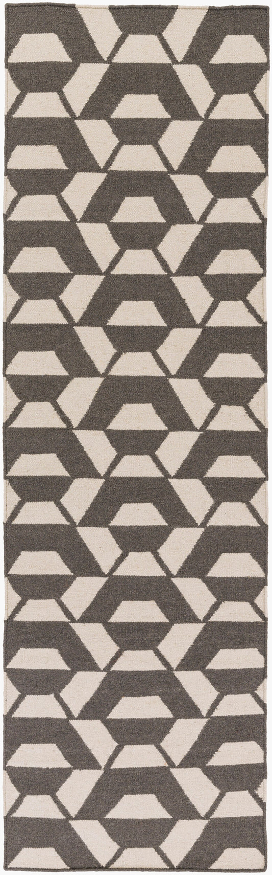 Rivington RVT-5014 8ft Runner Handmade Wool Runner Rug