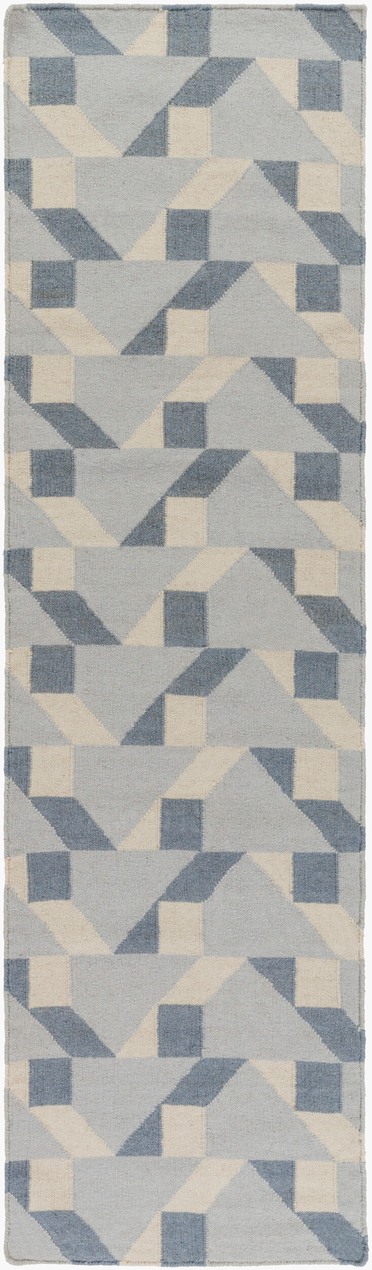 Rivington RVT-5015 8ft Runner Handmade Wool Runner Rug