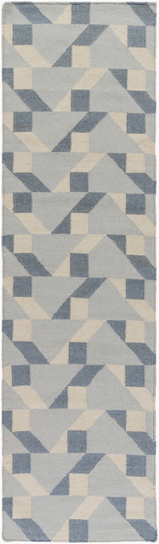 Rivington RVT-5015 8ft Runner Handmade Wool Runner Rug