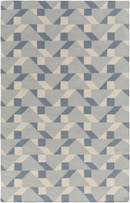 Alfombra decorativa de lana hecha a mano Rivington RVT-5015 de 2' x 3'