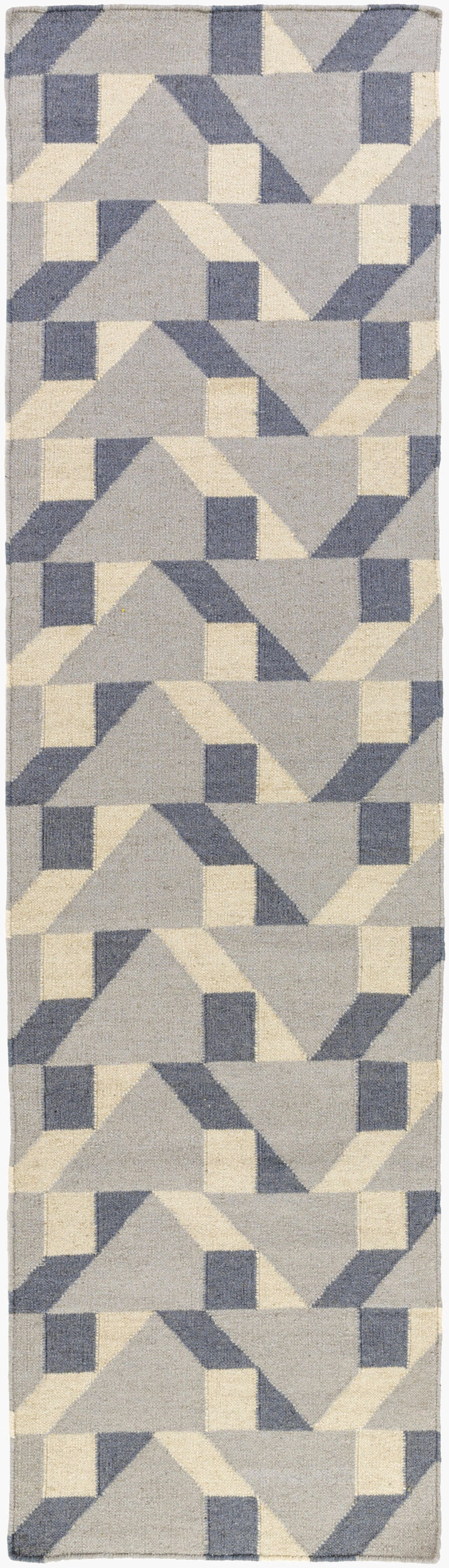 Rivington RVT-5016 Alfombra de lana hecha a mano de 8 pies
