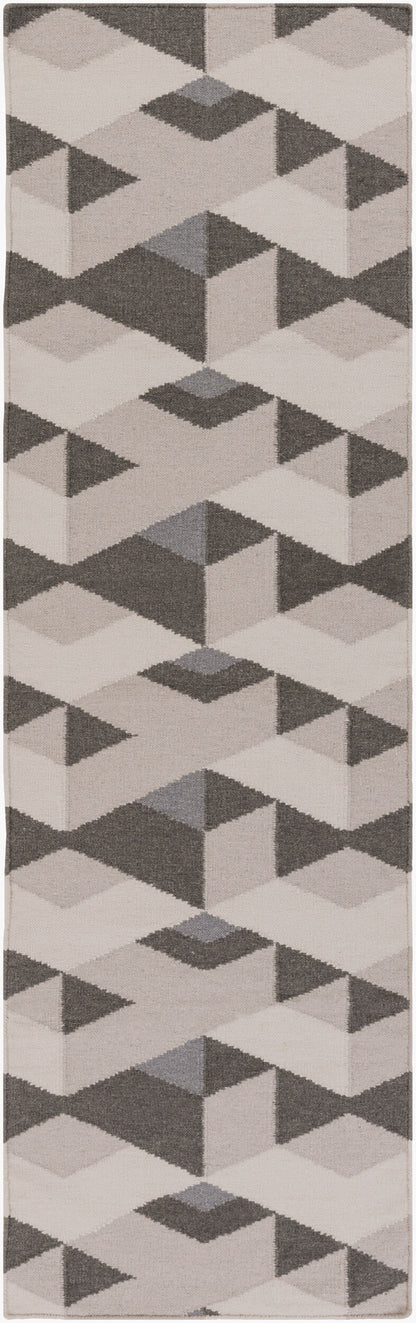 Rivington RVT-5017 Alfombra de lana hecha a mano de 8 pies