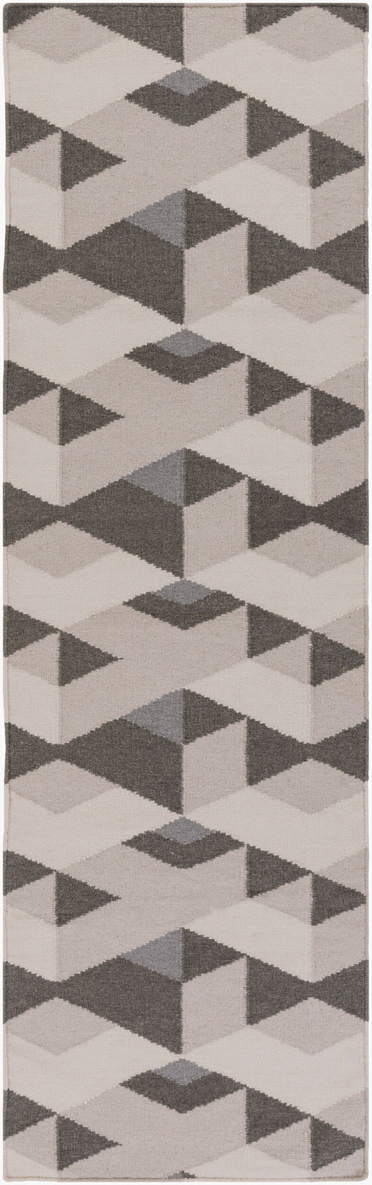 Rivington RVT-5017 Alfombra de lana hecha a mano de 8 pies