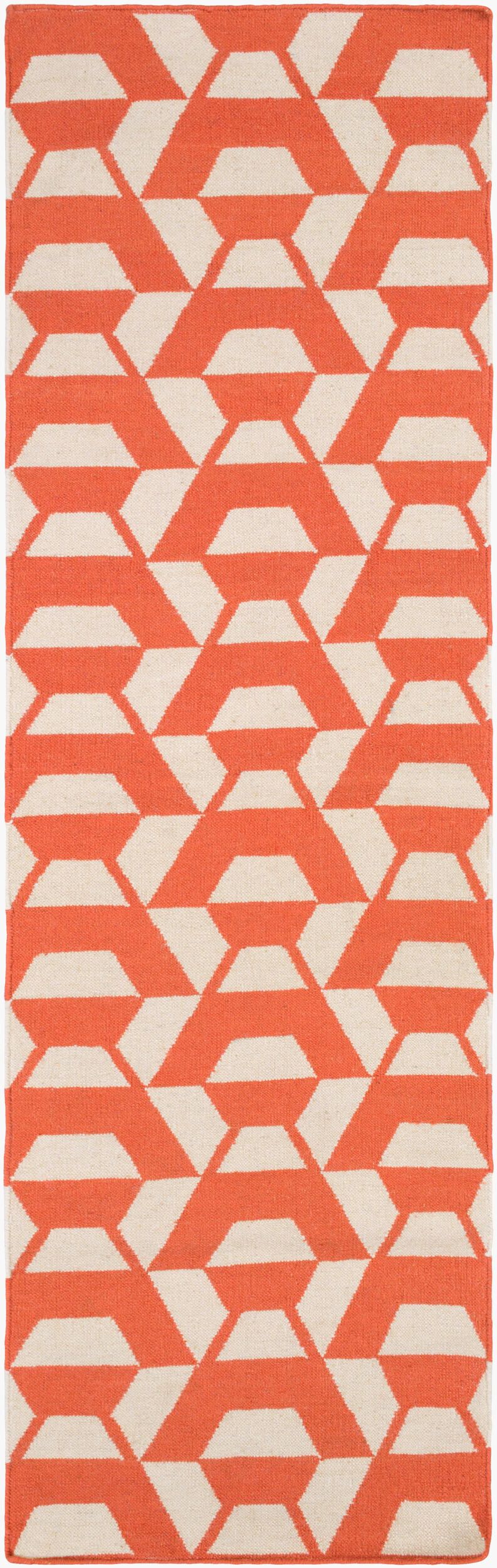 Rivington RVT-5018 8ft Runner Handmade Wool Runner Rug