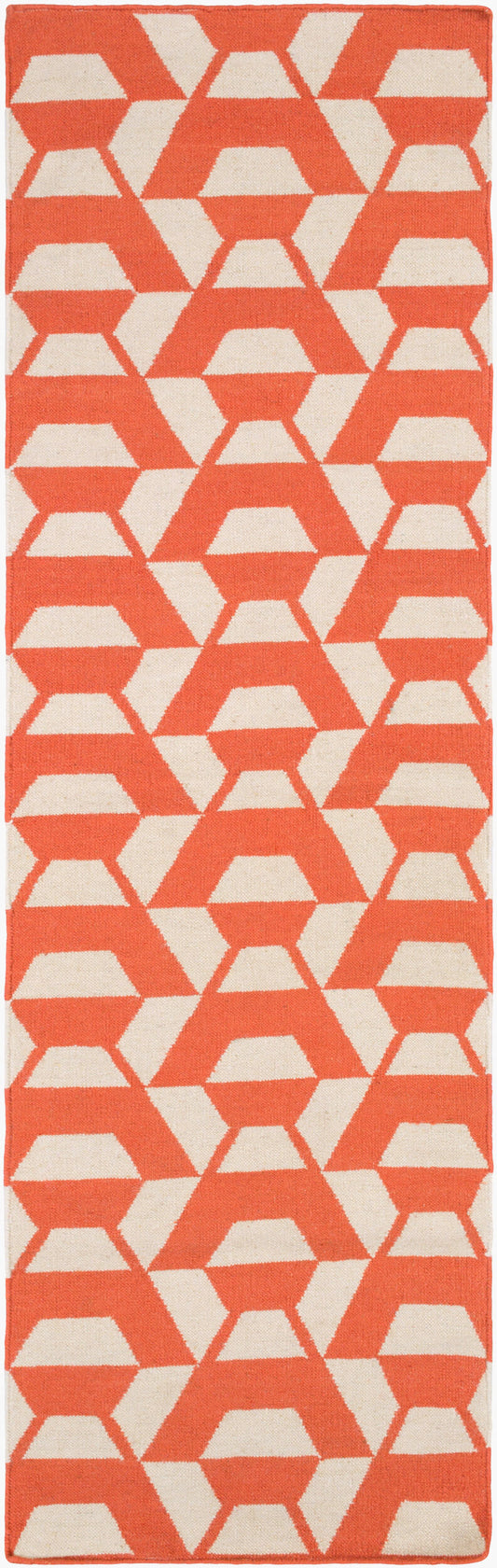 Rivington RVT-5018 8ft Runner Handmade Wool Runner Rug