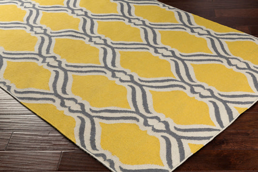 Alfombra de lana hecha a mano Rivington RVT-5021 de 8' x 10'