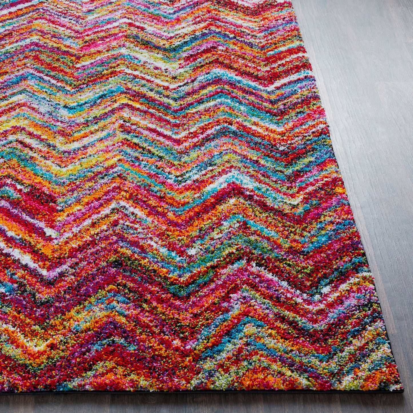 Rainbow Shag RWS-6200 8' x 10' Machine Woven Area Rug