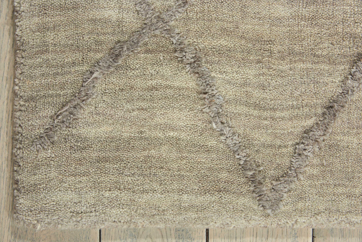 Lunette LNT01 Silver Tufted Rug
