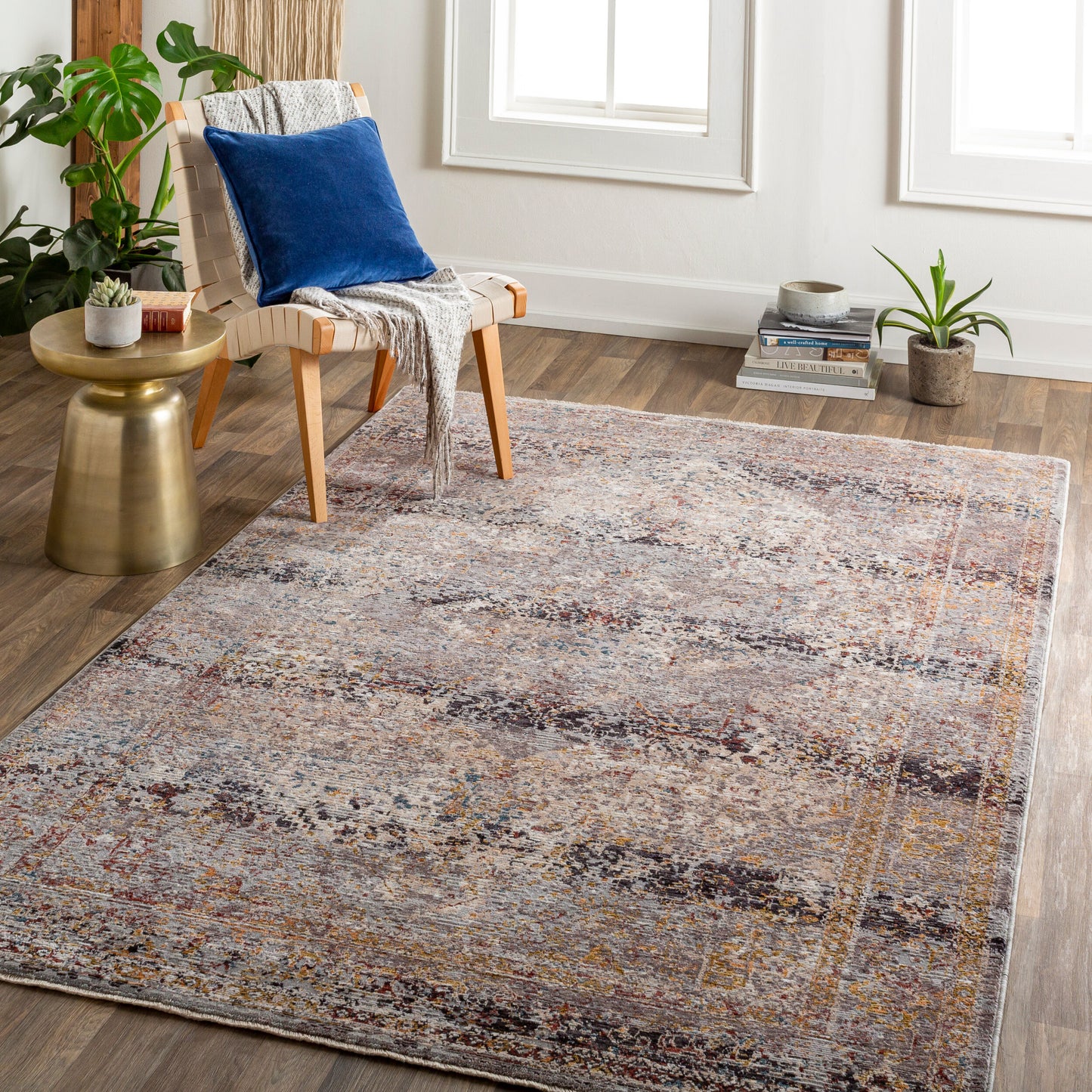 Arya RYA-2300 9' x 12' Machine Woven Area Rug