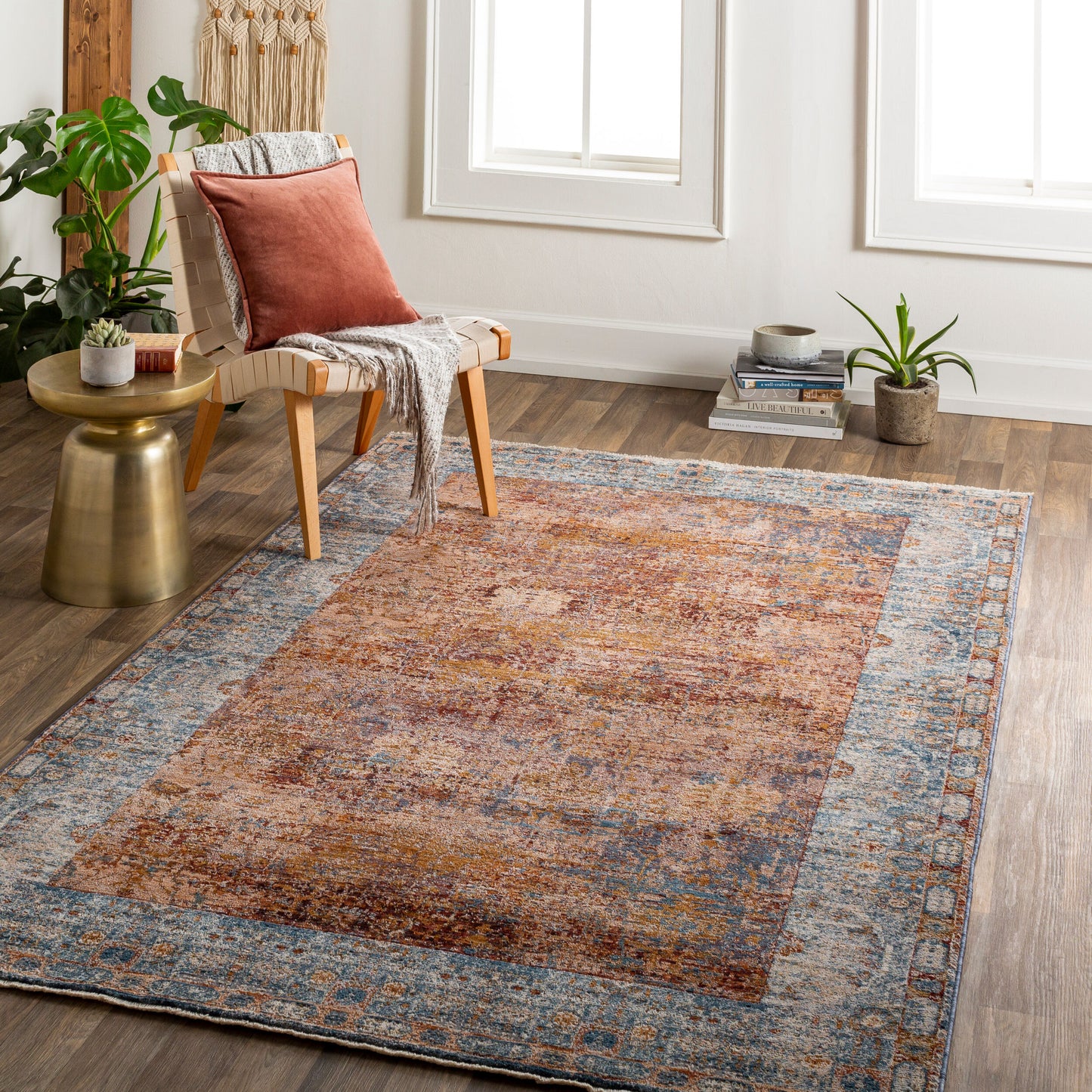 Arya RYA-2302 9' x 12' Machine Woven Area Rug