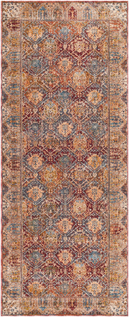 Arya RYA-2303 8ft Runner Machine Woven Runner Rug