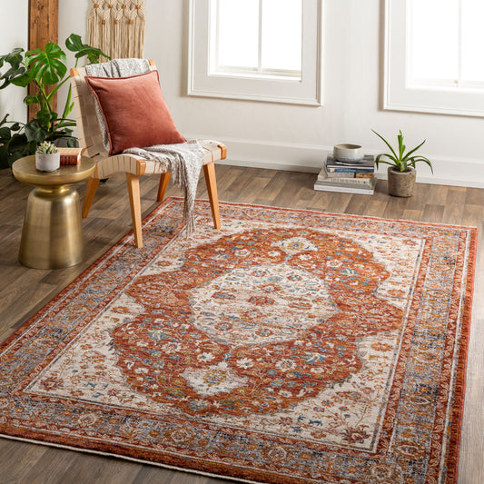 Arya RYA-2307 2' x 3' Machine Woven Accent Rug