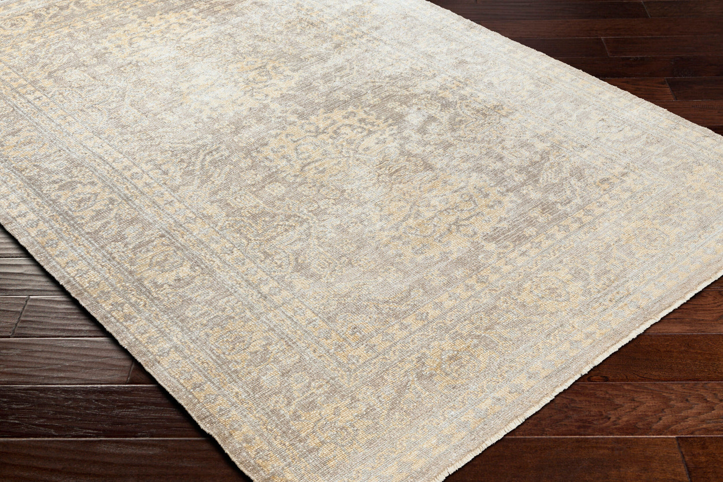 Royal RYL-2301 2' x 3' Handmade Faux Silk Accent Rug