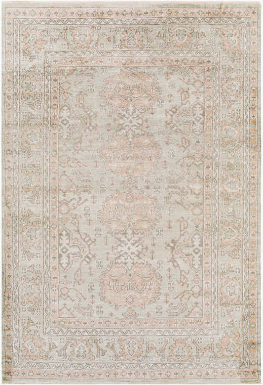 Royal RYL-2302 2' x 3' Handmade Faux Silk Accent Rug