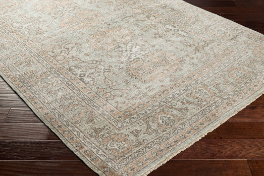 Royal RYL-2302 2' x 3' Handmade Faux Silk Accent Rug