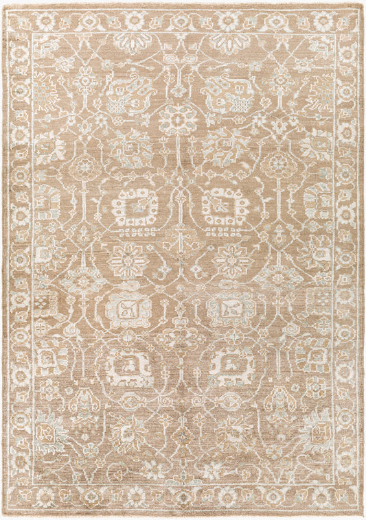 Royal RYL-2303 2' x 3' Handmade Faux Silk Accent Rug