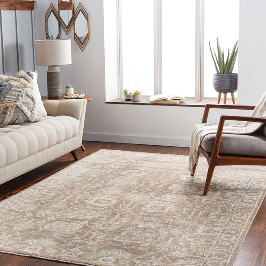 Royal RYL-2303 2' x 3' Handmade Faux Silk Accent Rug