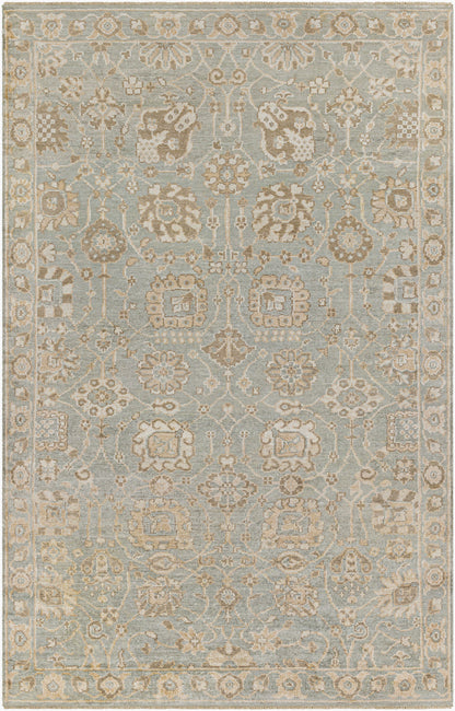 Royal RYL-2304 2' x 3' Handmade Faux Silk Accent Rug