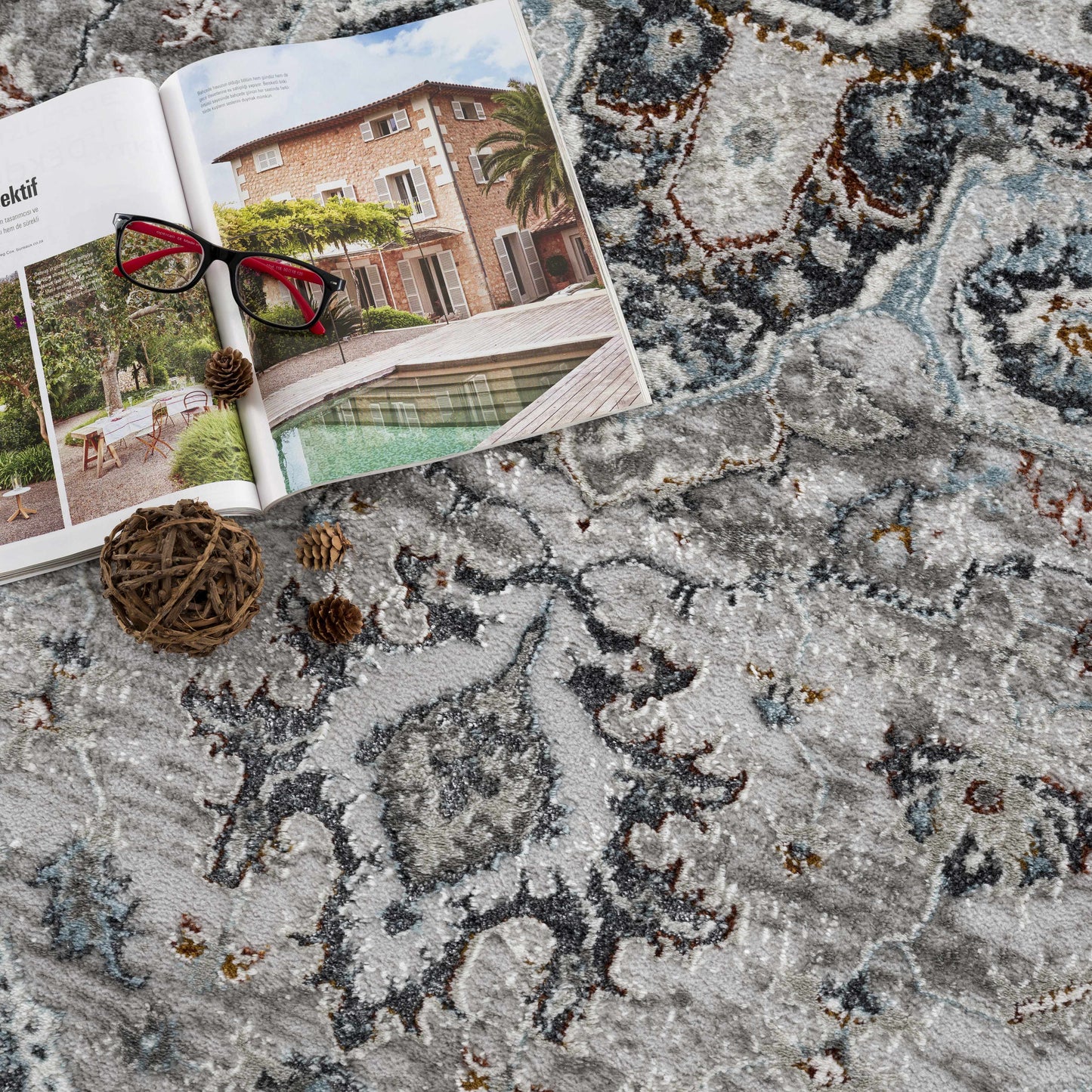 San Francisco SFO-2329 Machine Woven Rug