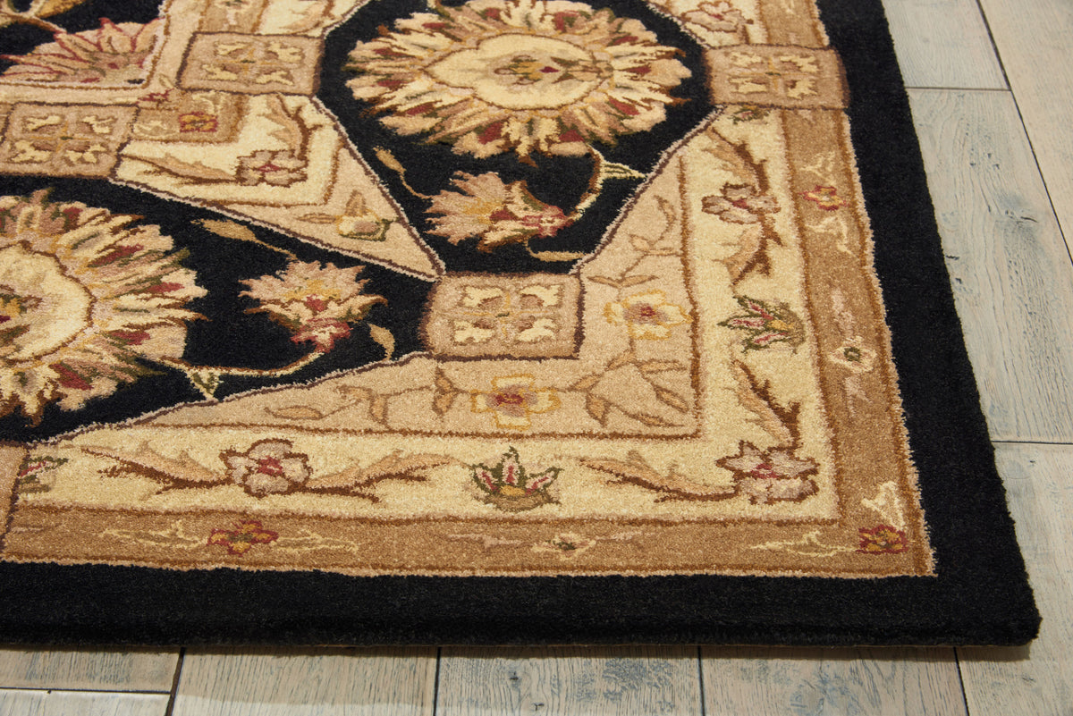 Nourison 3000 3107 Black Tufted Rug
