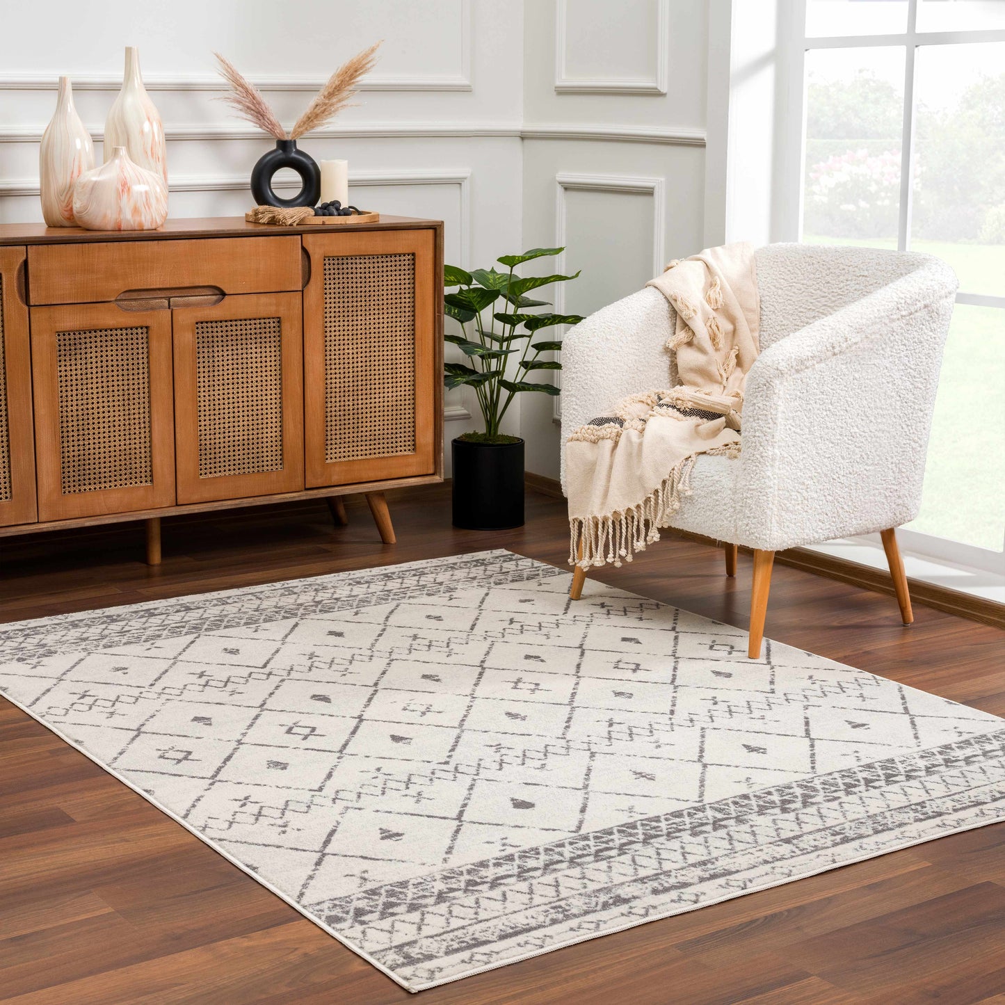 Roma ROM-2338 Machine Woven Rug