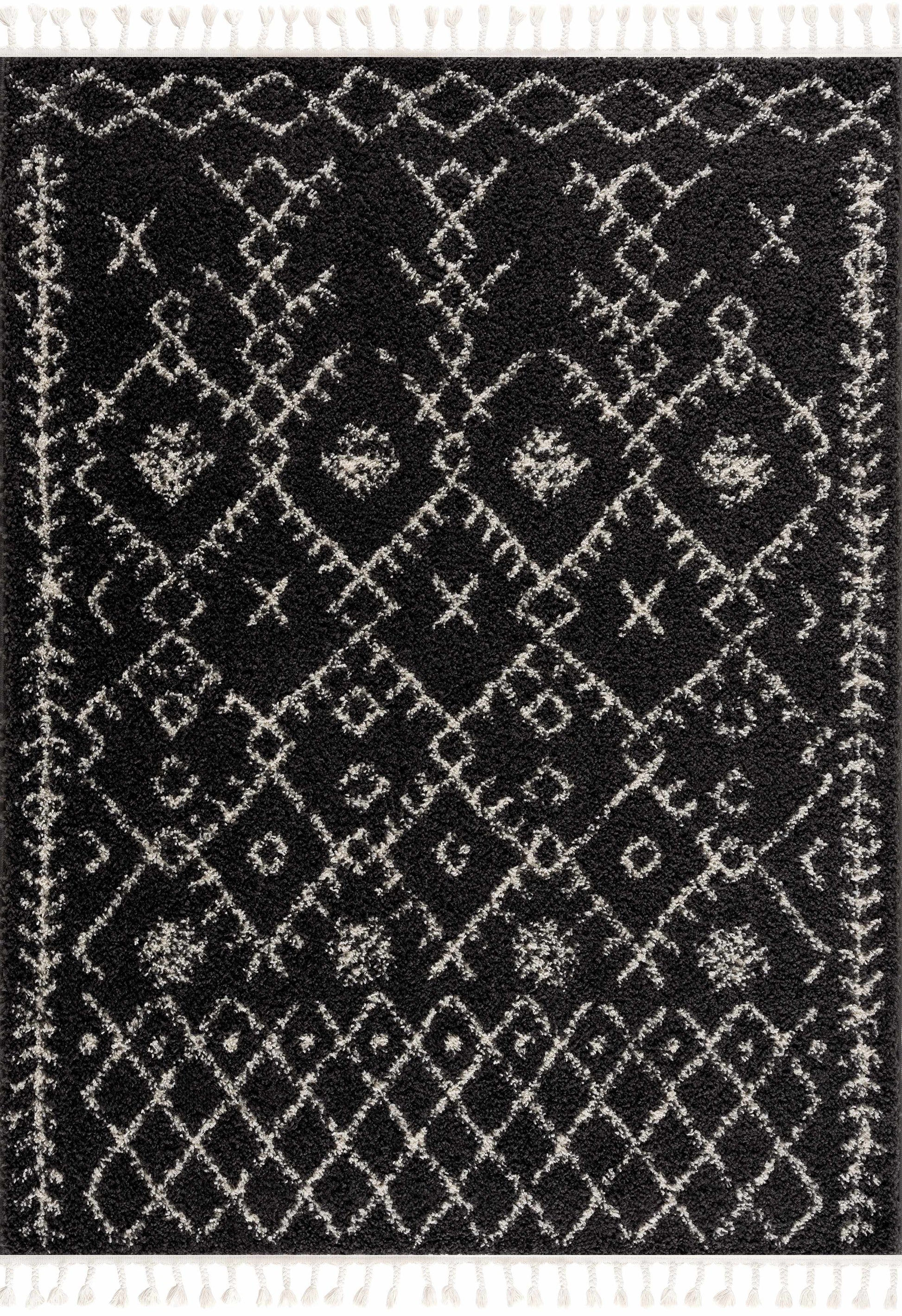 Berber Shag BBE-2308 Machine Woven Rug