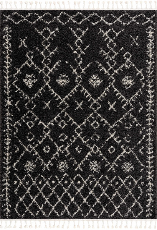 Berber Shag BBE-2308 Machine Woven Rug
