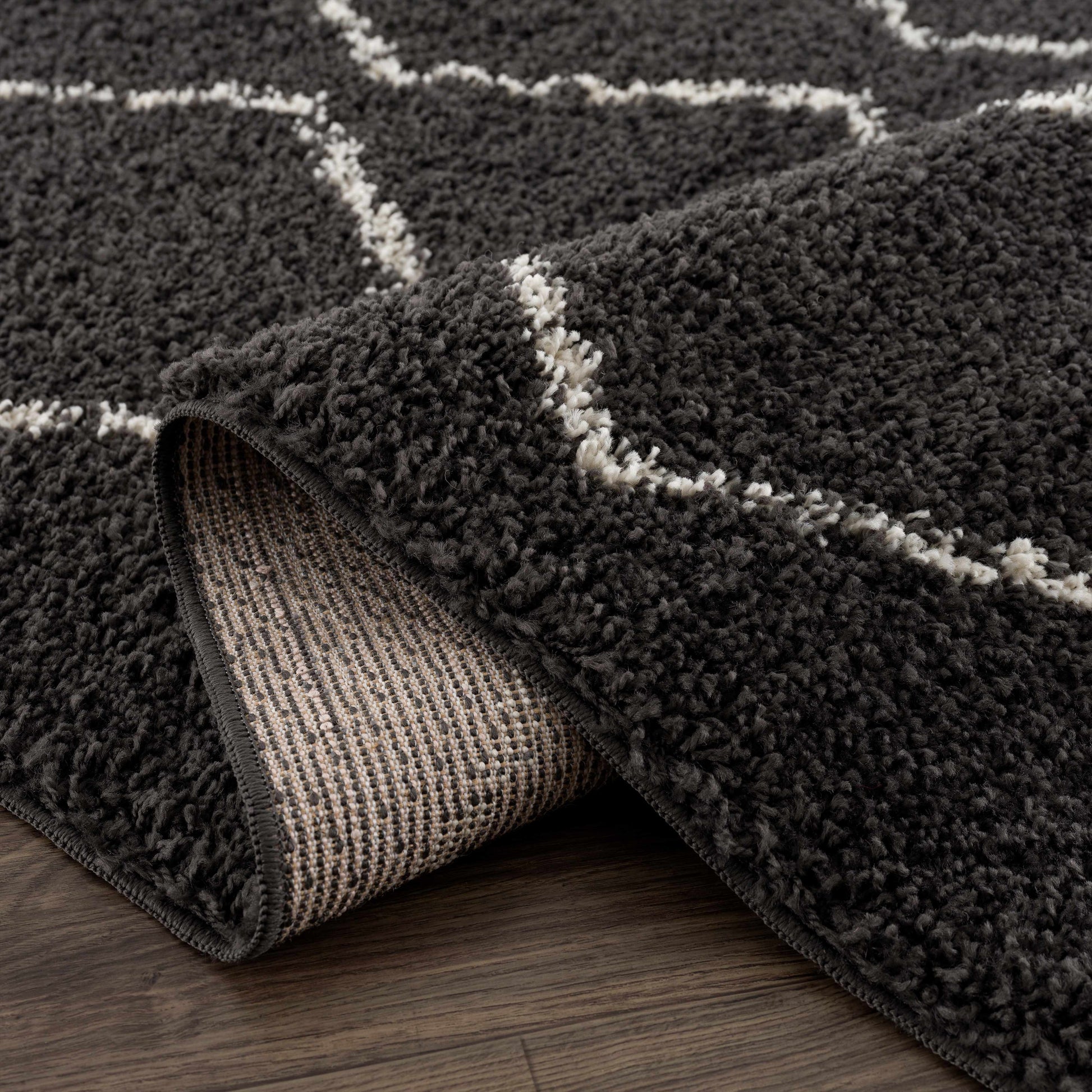 Berber Shag BBE-2306 Machine Woven Rug