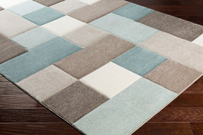 Santa Monica SAC-2300 7ft Runner Machine Woven Runner Rug