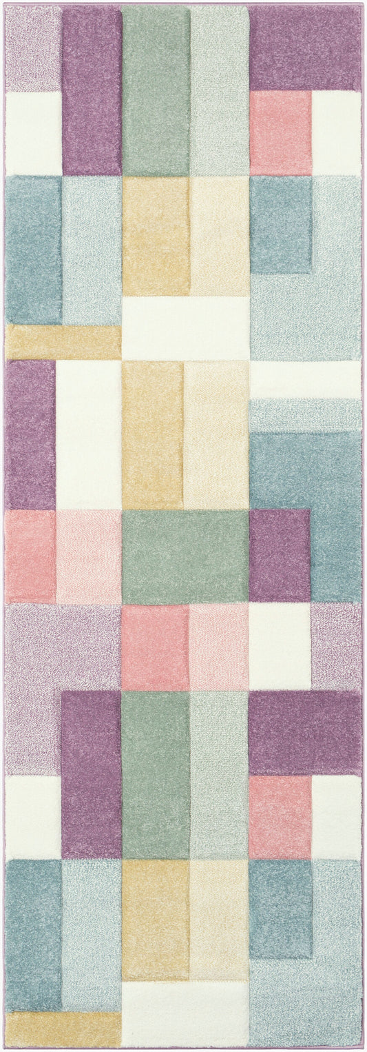 Santa Monica SAC-2305 7ft Runner Machine Woven Runner Rug
