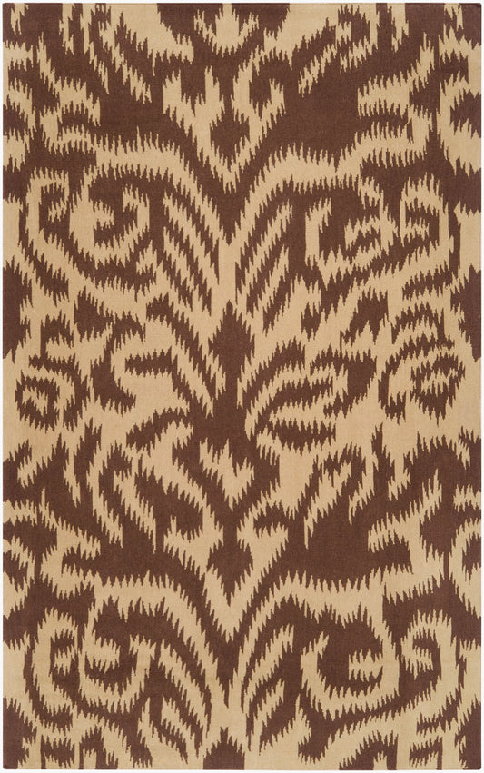 Sag Harbor SAG-1010 2' x 3' Handmade Wool Accent Rug