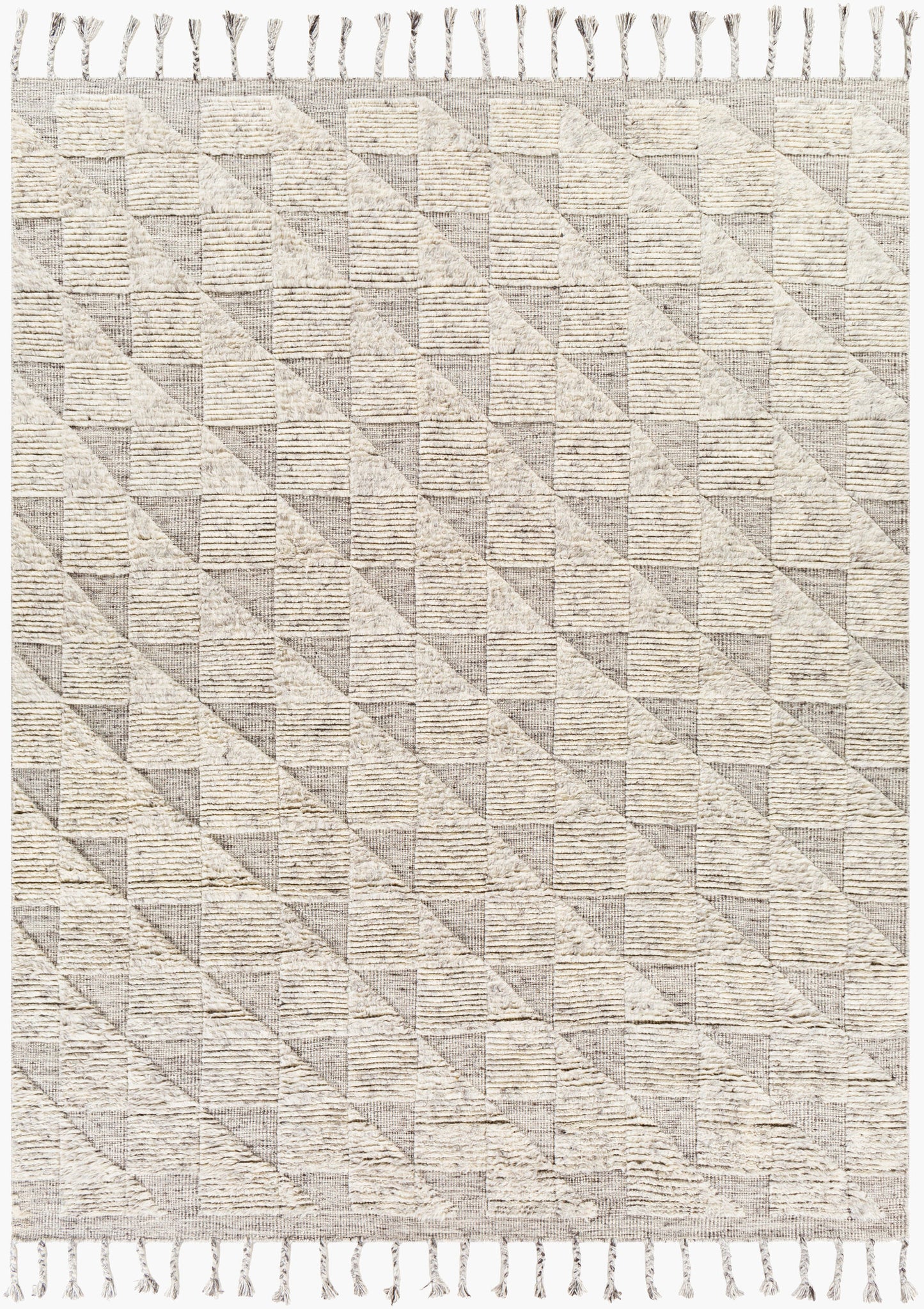 Alfombra de lana hecha a mano Sahara SAH-2300 de 8' x 10'