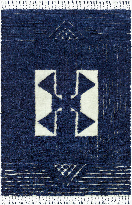 Sahara SAH-2303 2' x 3' Handmade Wool Accent Rug
