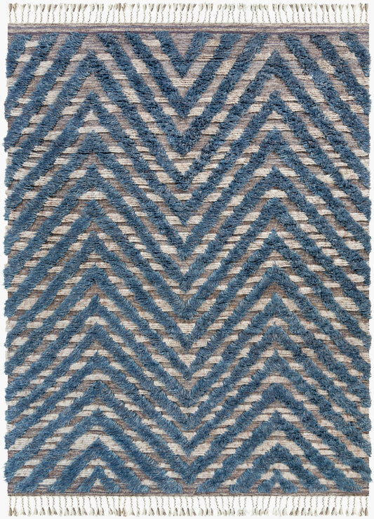 Alfombra de lana hecha a mano Sahara SAH-2304 de 8' x 10'
