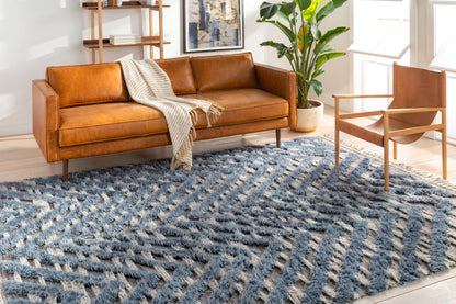 Sahara SAH-2304 2' x 3' Handmade Wool Accent Rug