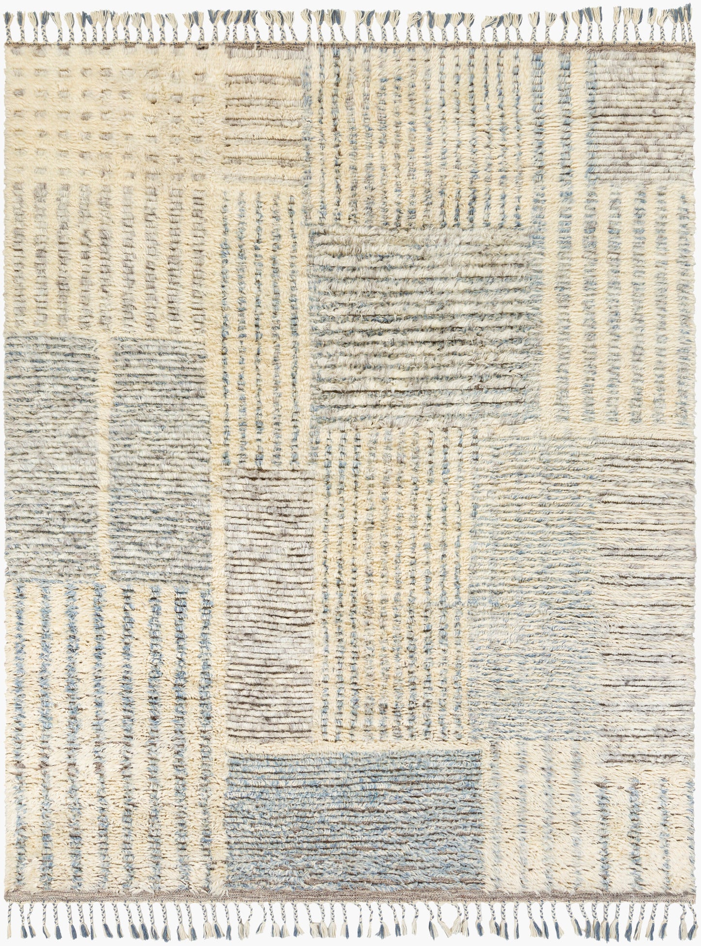 Alfombra de lana hecha a mano Sahara SAH-2306 de 8' x 10'