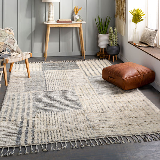 Sahara SAH-2306 2' x 3' Handmade Wool Accent Rug