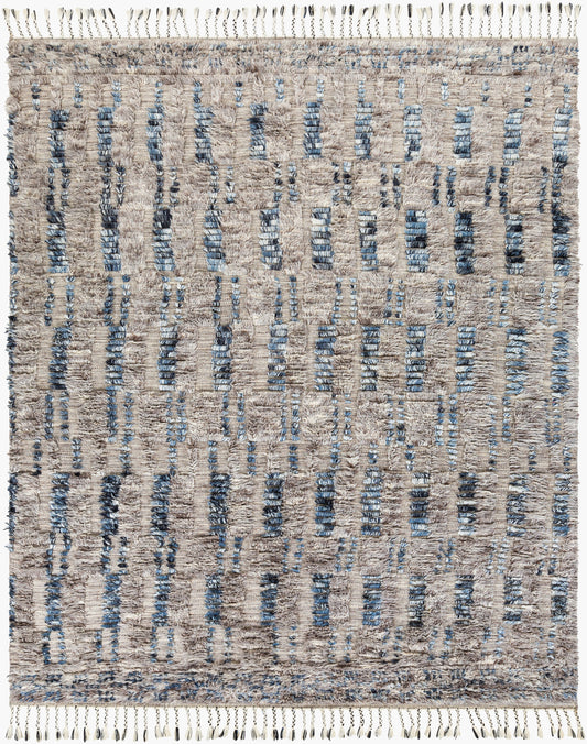 Alfombra de lana hecha a mano Sahara SAH-2308 de 8' x 10'
